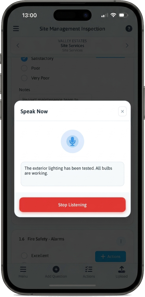 using mic